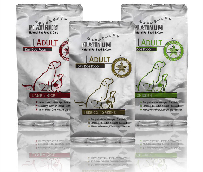 PLATINUM food for dogs