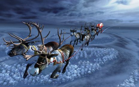 Santa's Reindeer Cart