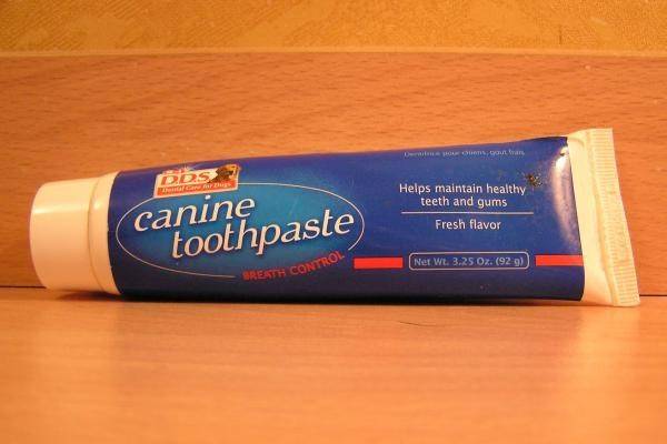 Toothpaste for dogs