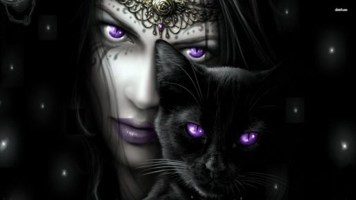 The Witch and the Black Cat