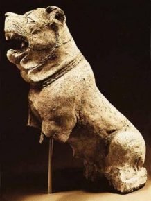 Ancient Molossus figurine
