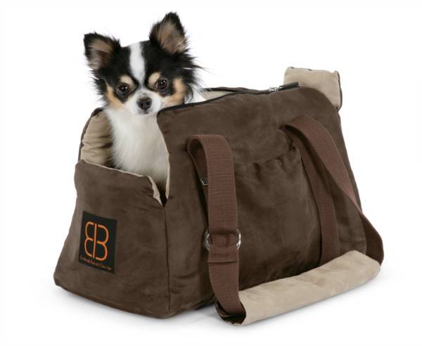 Bag for dogs on a shoulder