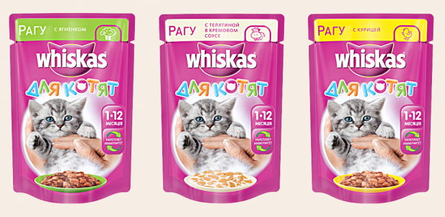 Whiskas for kittens