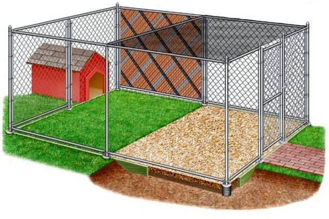 When building an aviary, you can use this scheme